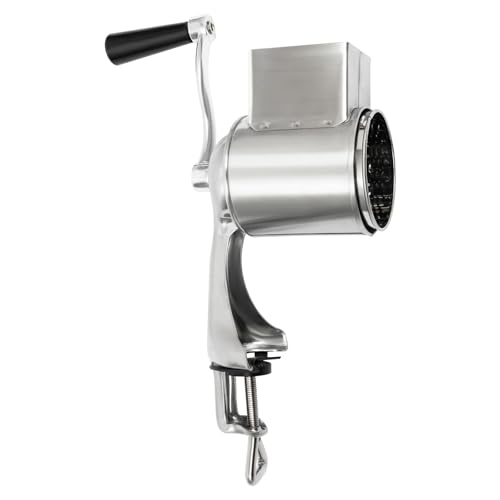 Manual Trommelreibe Gemüse Schneider Kartoffelreibe Gemüseheobel Nussmühle Edelstahl Drum Grater mit 5 Trommelblatt Manual Trommelreibe Gemüse Schneider Kartoffelreibe Gemüseheobel Nussmühle Edelstahl Drum Grater mit 5 Trommelblatt von KLOOLIVE