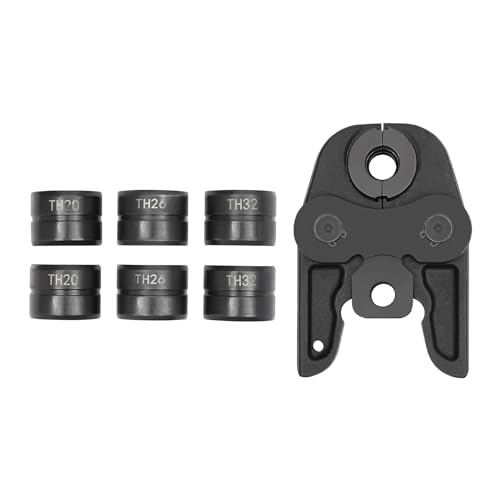 Pressbacken Th Kontur 16-32Mm Presszangen für Verbundrohr Pressbacke Presszange mit 4 Arten von TH-Formen Verbundrohr Fittings für Verbundrohr von Aluminium-Kunststoff, PEX, Kupfer, Edelstahl von KLOOLIVE