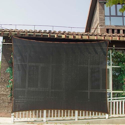 Sonnenschutzmarkise 70% Schwarzes Schattennetz Mit Ösen Garten Sonnenschutz Schattentuch Beschattung Frostschutzmittel Für Pflanzenabdeckung, Gewächshaus von KLOPYTR