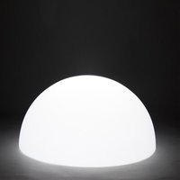 Halbkugelförmige Weisslichtlampe aus Polyethylen mod. Babymoon ø 55 cm von KLORIS