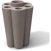 Regenschirmständer rund mit Wasserauffangschale modern taupe mod. Lulet Regenschirmständer rund mit Wasserauffangschale modern taupe mod. Lulet von KLORIS