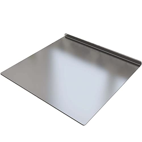 Chopping Board Made of 304 Stainless Steel on Both Sides Professional Kitchen Worktop Pasta Board Non-Stick Coating Extra Large Cutting Mats for Meat Vegetable Bread (22.8*27.6in(58*70cm),Thick:1.5mm) von KLOSEKAKA66