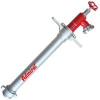 Hydrantenstandrohr STORZ Alu.DN 80 1xC-Abgang,1 Ventil ADMIRAL von KLOTZ Technics