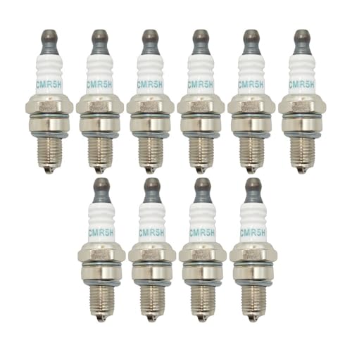 10 stücke CMR5H Zündkerze Fit for GX25 GX35 35cc 3500 4 Hub Pinsel Cutter Gebläse Rasenmäher Motor Teil Gras 10 stücke CMR5H Zündkerze Fit for GX25 GX35 35cc 3500 4 Hub Pinsel Cutter Gebläse Rasenmäher Motor Teil Gras von KLRAEZ
