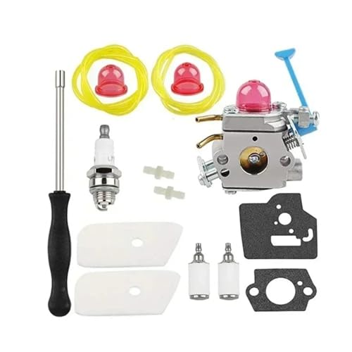 128LD Vergaser Luftfilter Werkzeug Kraftstoffleitung Filter Carb Tune Up Kit Fit for Edger 28Cc 128C 128L 128R von KLRAEZ
