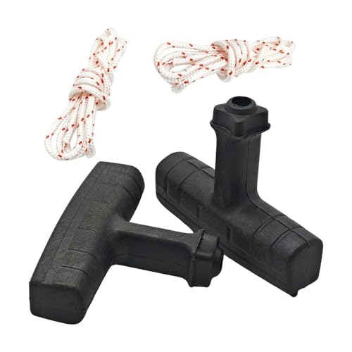 2 stücke Starter Griff Grip Seil Kit Fit for 50 51 55 136 137 141 142 268 272 340 345 346XP 350 365 Kettensäge Ersetzen Teil von KLRAEZ