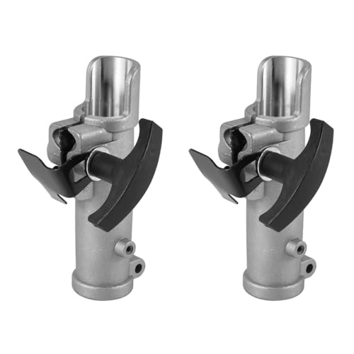 2X Wellenverbinder Verbindungsklemme Passend for Rasenmäherbürste Bewässerung Heckenbürstenschneider Zubehör 26Mm 9 Spline von KLRAEZ