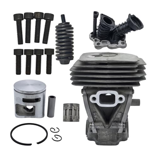 42mm Zylinder Kolben Verteiler Dichtung Kit Fit for 445 450 445e 450e II Kettensäge Ersatz Teile 42mm Zylinder Kolben Verteiler Dichtung Kit Fit for 445 450 445e 450e II Kettensäge Ersatz Teile von KLRAEZ