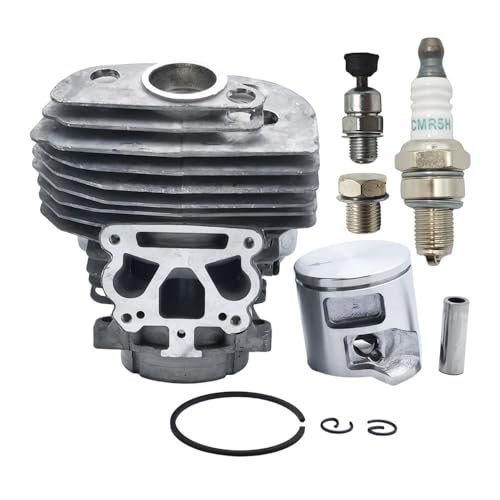 46mm Zylinderkolbensatz passend for 562XP 560 Kettensäge 575355803 Dekompressionszündkerze von KLRAEZ