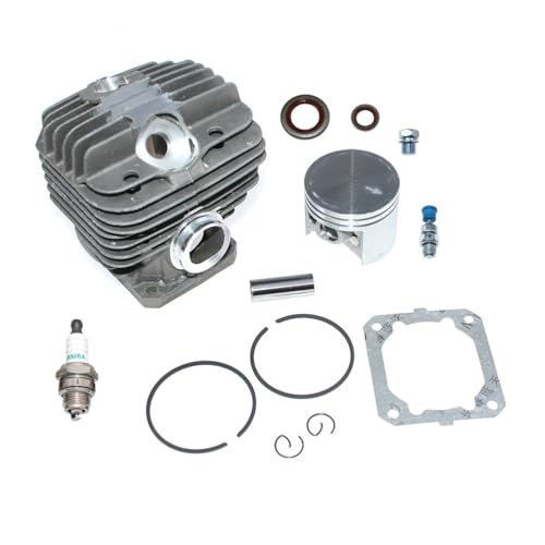 50-mm-Zylinderkolben-Kits, 10-mm-Stift, passend for MS440 044 044R 044W MS440RZ MS440VWZ MS440Z Kettensäge 1128 020 1227 von KLRAEZ