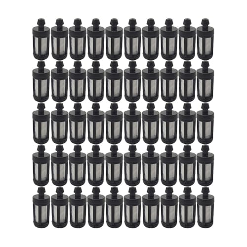50 stücke Kraftstofffilter Fit for MS170 MS180 MS210 MS211 MS230 MS250 MS260 MS290 MS310 MS340 MS360 Kettensäge Ersatz Werkzeug teil von KLRAEZ
