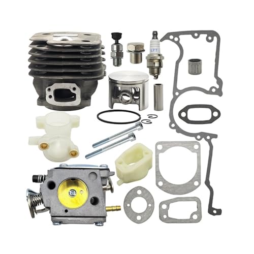 52mm Big Bore Zylinder Kolben Vergaser Überholung Kit Fit for 266XP 266 266SE XP SE 61 Teile Kettensäge Verteiler von KLRAEZ