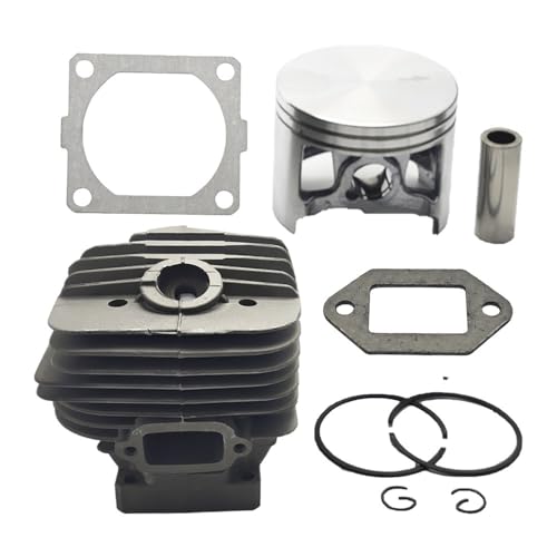 54mm Zylinderkolbensatz passend for MS660 066 MS650 064 Kettensäge, ersetzen Sie 1122 020 1211, Ersatzteile, Gartenwerkzeugteile von KLRAEZ