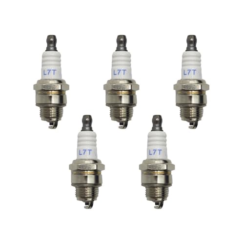 5Pcs Zündkerze Fit for 2 Hub L7T BM6A BPMR7A RCJ6Y RCJ7Y WSR5F 33cc-49cc Gebläse Kettensäge von KLRAEZ