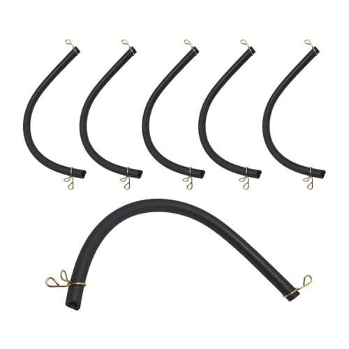 6 stücke Kraftstoffschlauchleitungsklemmen Passend for GX120 GX140 GX160 GX200 ID 3/16 "Länge 6-1/2" 6 stücke Kraftstoffschlauchleitungsklemmen Passend for GX120 GX140 GX160 GX200 ID 3/16 "Länge 6-1/2" von KLRAEZ