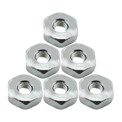 6 stücke M8 Schraube Mutter Fit for MS170 MS180 MS211 MS231 MS251 MS271 MS291 MS362 MS382 MS461 MS661 Kettensäge Teile von KLRAEZ