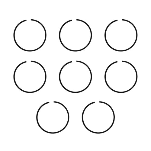 8 stücke 38mm X 1,5mm Kolbenring Fit for FS150 FS151 FS220 FS350 Freischneider for 36 41 136 136LE 137 137E von KLRAEZ