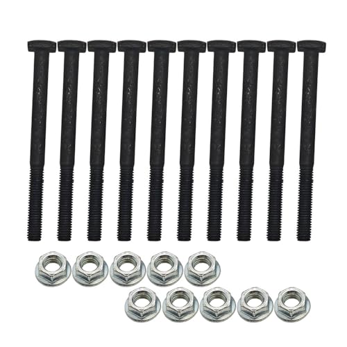 Bolzen passend for MS180 MS170 018 017 Kettensäge 1123 148 1201 Gartenzubehör 10 Stück Bolzen passend for MS180 MS170 018 017 Kettensäge 1123 148 1201 Gartenzubehör 10 Stück von KLRAEZ