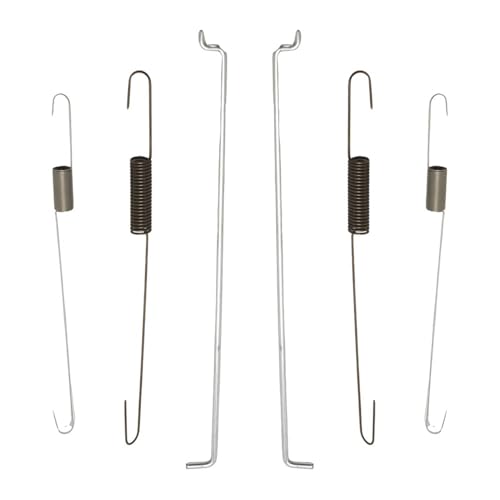 Drosselklappensteuerung Verbindungsstange Geschwindigkeitsrückholfeder Passend for GX120 GX140 GX160 GX200 168F Motor 2set von KLRAEZ