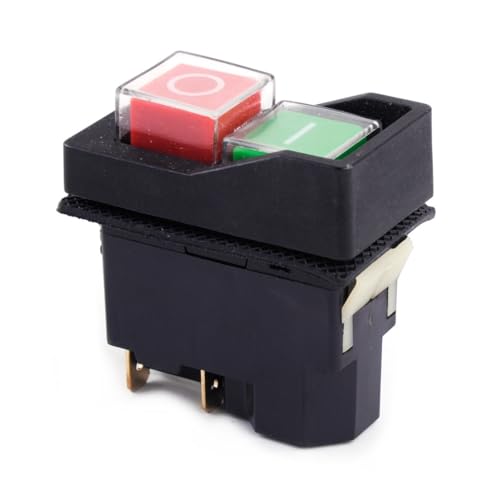 KLD28 4 Pin 250V IP55 Start Stop On Off Volt Release Schalter Fit for Werkstatt Maschinen KLD28 4 Pin 250V IP55 Start Stop On Off Volt Release Schalter Fit for Werkstatt Maschinen von KLRAEZ