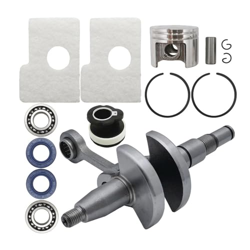 Kurbelwelle 38 mm Kolbenring Kurbellager Öldichtung Verteiler-Luftfiltersatz Passend for MS180 018 Kettensäge Ersatzteil Kurbelwelle 38 mm Kolbenring Kurbellager Öldichtung Verteiler-Luftfiltersatz Passend for MS180 018 Kettensäge Ersatzteil von KLRAEZ