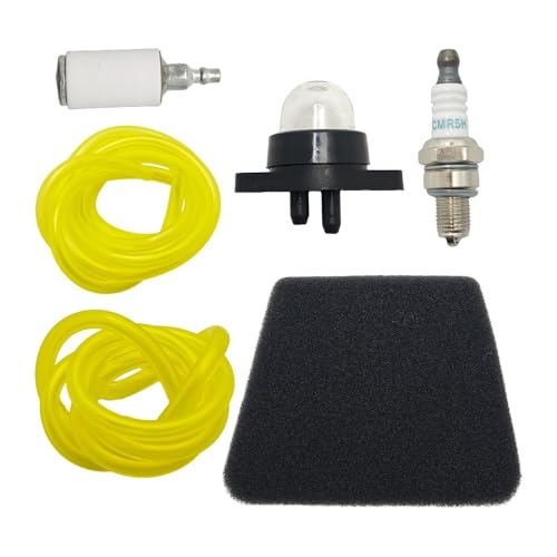 Luft Kraftstoff Filter Primer Birne Zündkerze Kit Fit for 4-Takt Freischneider Gebläse von KLRAEZ