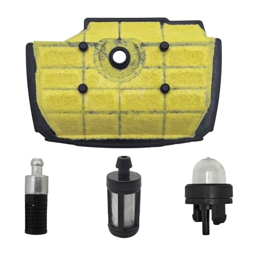 Luft Kraftstoff Öl Filter Primer Birne Service Kit Fit for MS201T MS201 MS201TC Kettensäge Ersetzen 11451404400 von KLRAEZ