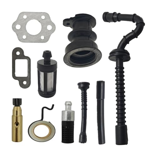 Ölschneckengetriebe Filterleitung Verteiler Kraftstoffschlauch Passend for MS210 MS230 MS250 021 023 025 Kettensäge Vergaserdichtung von KLRAEZ