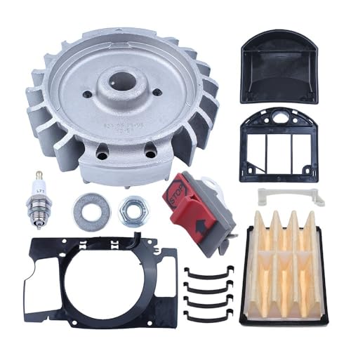 Schwungrad Luftfilter Leiter Clip Schalter Kit Fit for 268 272 XP Kettensäge Teile von KLRAEZ