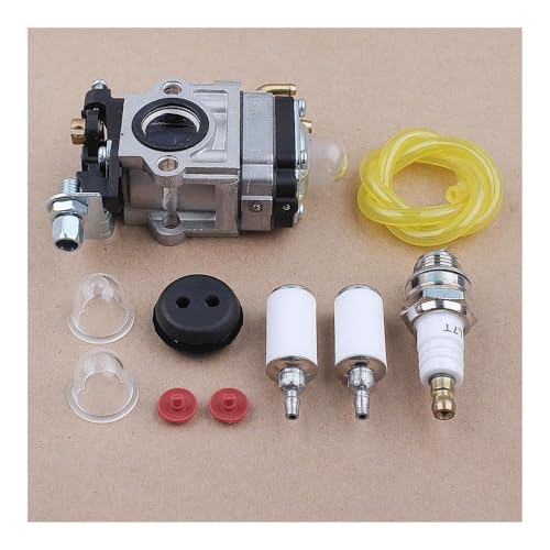 Vergaser-Kit passend for 43cc 47cc 49cc 50cc 52cc CG430 CG520 BC430 BC520 40-5 2-Takt-Motor Heckenscheren Freischneider Vergaser-Kit passend for 43cc 47cc 49cc 50cc 52cc CG430 CG520 BC430 BC520 40-5 2-Takt-Motor Heckenscheren Freischneider von KLRAEZ