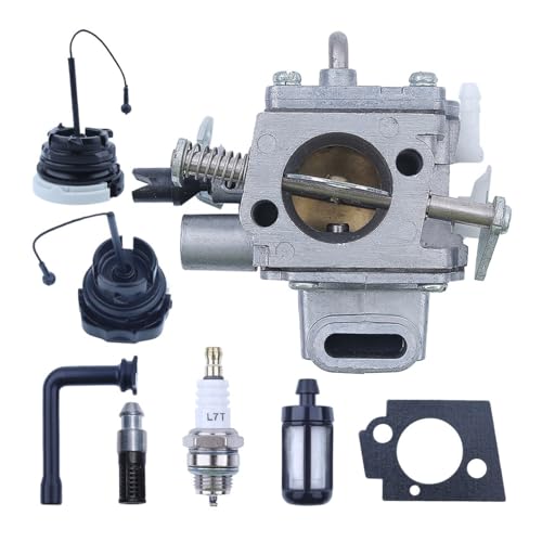Vergaser-Kit passend for MS660 066 064 MS650 for Kettensäge for Carb WJ-69 Kettensäge Ersatzteile von KLRAEZ
