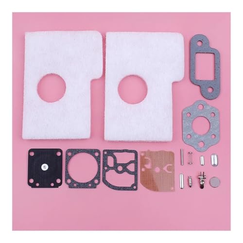 Vergaser Reparatur Rebuild Kit Fit for MS180 018 MS170 017 MS 180 170 Kettensäge Ersatz Werkzeug Teil Luftfilter Carb Dichtung von KLRAEZ
