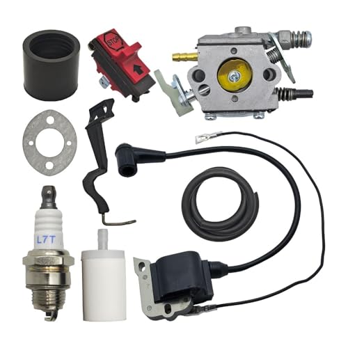 Vergaser-Zündspule passend for 50 51 55 WT-170, ersetzt OEM 503281504 505316751 Kettensäge Vergaser-Zündspule passend for 50 51 55 WT-170, ersetzt OEM 503281504 505316751 Kettensäge von KLRAEZ