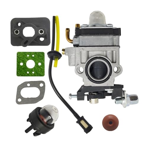 Vergaser passend for 43cc 52cc 40-5 BC430 CG430 CG520 1E40F-5 44F-5 Basisanschluss Verteiler Kraftstoffschlauch Motor Freischneider von KLRAEZ