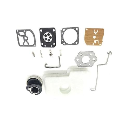 Verteiler Vergaser Reparatur Rebuild Kit Fit for MS180 MS170 018 017 MS 180 170 Kettensäge Teil Dichtung Luftfilter von KLRAEZ