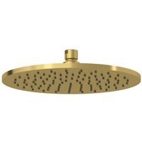Kludi - A-Qa - Kopfbrause, Durchmesser 25 cm, Gold gebürstet 64325N0-00 von KLUDI