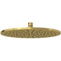 A-Qa - Kopfbrause, Durchmesser 30 cm, Gold gebürstet 64330N0-00 - Kludi von KLUDI