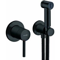 Kludi - Bozz - Unterputzventil mit Handbidetbrause, Schwarz matt 389983976 von KLUDI