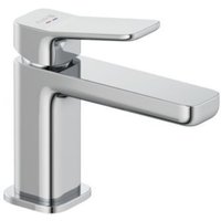 KLUDI-X3 Waschtischarmatur 422660581 mit Push-Open Ablaufgarnitur, chrom von KLUDI