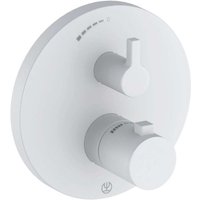 Kludi - Nova Fonte - Thermostat-Duscharmatur, Unterputzmontage, weiß matt 208355315 von KLUDI