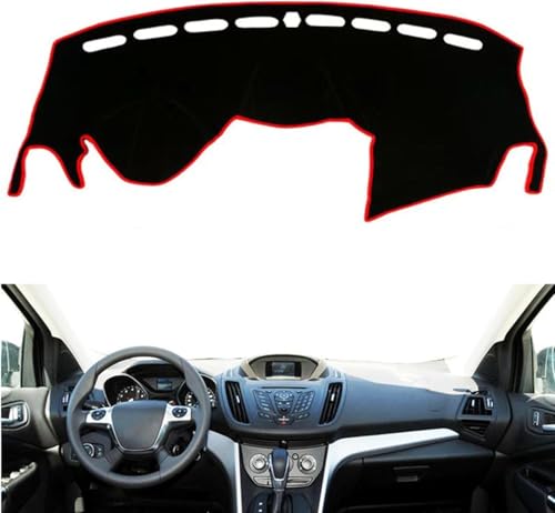 KLUEES Armaturenbrett Abdeckung Matte Für Ford Kuga 2013 2014-2018 2019,Anti-UV Auto-Armaturenbrett-Abdeckung Sonnenschutzmatten Vermeiden Sie Lichtpad KLUEES Armaturenbrett Abdeckung Matte Für Ford Kuga 2013 2014-2018 2019,Anti-UV Auto-Armaturenbrett-Abdeckung Sonnenschutzmatten Vermeiden Sie Lichtpad von KLUEES