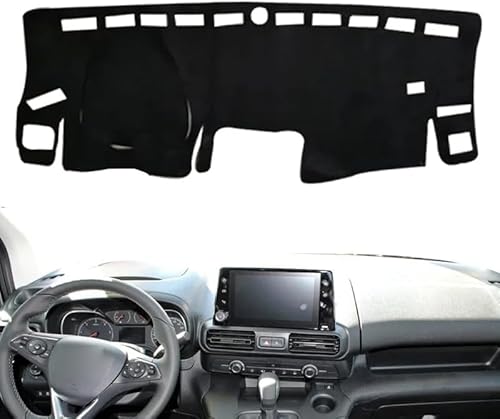 KLUEES Armaturenbrett Abdeckung Matte Für Opel Combo Life 2019~2022,Anti-UV Auto-Armaturenbrett-Abdeckung Sonnenschutzmatten Vermeiden Sie Lichtpad KLUEES Armaturenbrett Abdeckung Matte Für Opel Combo Life 2019~2022,Anti-UV Auto-Armaturenbrett-Abdeckung Sonnenschutzmatten Vermeiden Sie Lichtpad von KLUEES