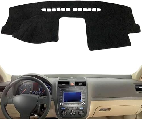 KLUEES Armaturenbrett Abdeckung Matte Für VW Golf 5 MK5 2004-2009,Anti-UV Auto-Armaturenbrett-Abdeckung Sonnenschutzmatten Vermeiden Sie Lichtpad KLUEES Armaturenbrett Abdeckung Matte Für VW Golf 5 MK5 2004-2009,Anti-UV Auto-Armaturenbrett-Abdeckung Sonnenschutzmatten Vermeiden Sie Lichtpad von KLUEES