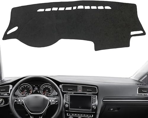 KLUEES Armaturenbrett Abdeckung Matte Für VW Golf 7 MK7 2013-2020,Anti-UV Auto-Armaturenbrett-Abdeckung Sonnenschutzmatten Vermeiden Sie Lichtpad KLUEES Armaturenbrett Abdeckung Matte Für VW Golf 7 MK7 2013-2020,Anti-UV Auto-Armaturenbrett-Abdeckung Sonnenschutzmatten Vermeiden Sie Lichtpad von KLUEES