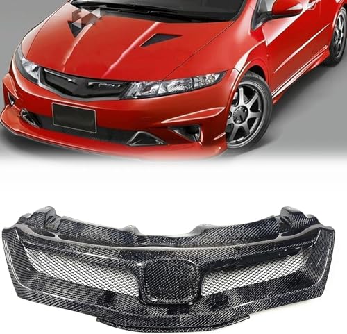 KLUEES Auto Front KüHlergrill,FüR Civic FN FK FN2 Type R 2008 2009 2010 2011,Auto StoßStangengitter Tuning ZubehöR FrontstoßStange Grilleinsatz Ersatz Schutz KLUEES Auto Front KüHlergrill,FüR Civic FN FK FN2 Type R 2008 2009 2010 2011,Auto StoßStangengitter Tuning ZubehöR FrontstoßStange Grilleinsatz Ersatz Schutz von KLUEES