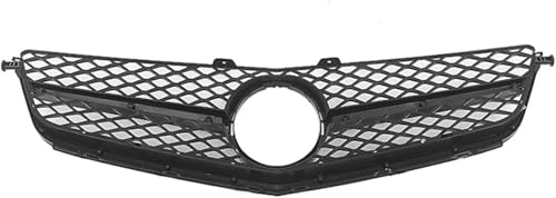 KLUEES Auto Front KüHlergrill,FüR Mercedes Benz W204 C63 AMG 2008-2011,Auto StoßStangengitter Tuning ZubehöR FrontstoßStange Grilleinsatz Ersatz Schutz von KLUEES