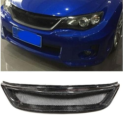 KLUEES Auto Front KüHlergrill,FüR Subaru Impreza WRX STI Sedan 4-Door 2011-2014,Auto StoßStangengitter Tuning ZubehöR FrontstoßStange Grilleinsatz Ersatz Schutz von KLUEES