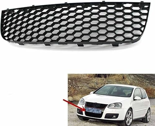 KLUEES Auto Front KüHlergrill,FüR VW MK5 Golf GTI GT Sport 2006 2007 2008 2009,Auto StoßStangengitter Tuning ZubehöR FrontstoßStange Grilleinsatz Ersatz Schutz von KLUEES