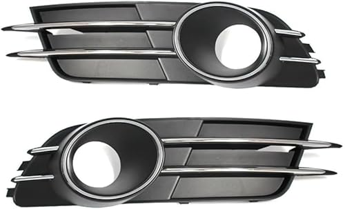 KLUEES Nebelscheinwerfer Blende Kompatibel FüR Audi A6 C7 2011-2015,Front Lower Bumper Nebelscheinwerfer KüHlergrill Trim Chromabdeckung Trim-ZubehöR KLUEES Nebelscheinwerfer Blende Kompatibel FüR Audi A6 C7 2011-2015,Front Lower Bumper Nebelscheinwerfer KüHlergrill Trim Chromabdeckung Trim-ZubehöR von KLUEES