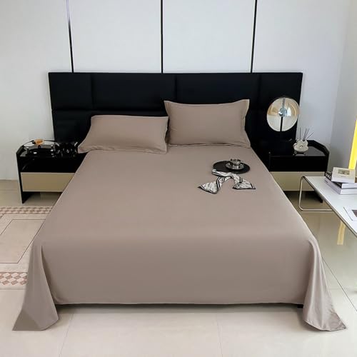 KLUOT Bettlaken 150 x 230 cm ohne Gummizug Super Soft Bügelfrei Weich und leicht Betttuch Pension Reise Tischdecke für Hotels und Pflegeeinrichtungen KLUOT Bettlaken 150 x 230 cm ohne Gummizug Super Soft Bügelfrei Weich und leicht Betttuch Pension Reise Tischdecke für Hotels und Pflegeeinrichtungen von KLUOT